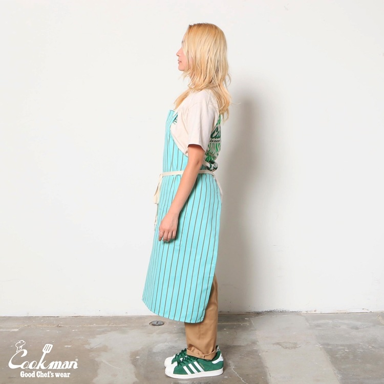 󥰥ץ Long Apron Mint and Chocolate