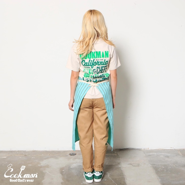 󥰥ץ Long Apron Mint and Chocolate