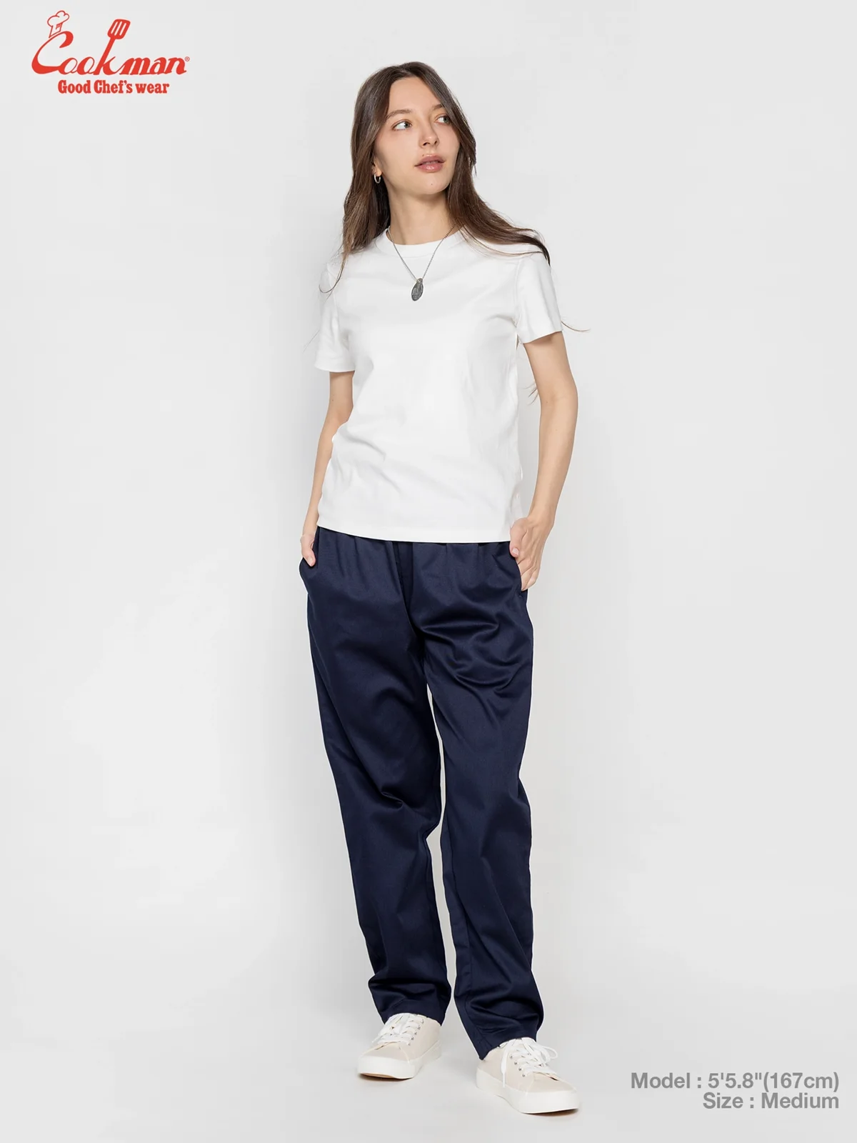 �����եѥ�� Chef Pants Deep Navy