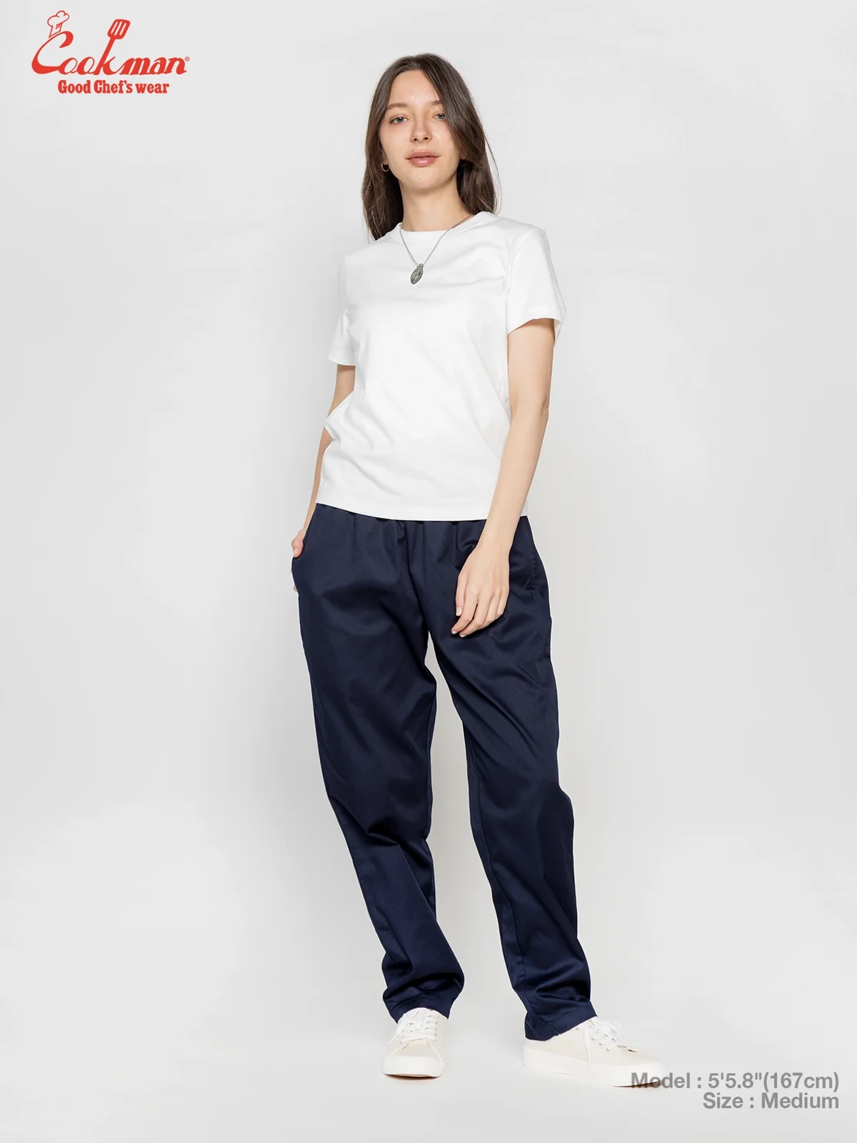 �����եѥ�� Chef Pants Deep Navy