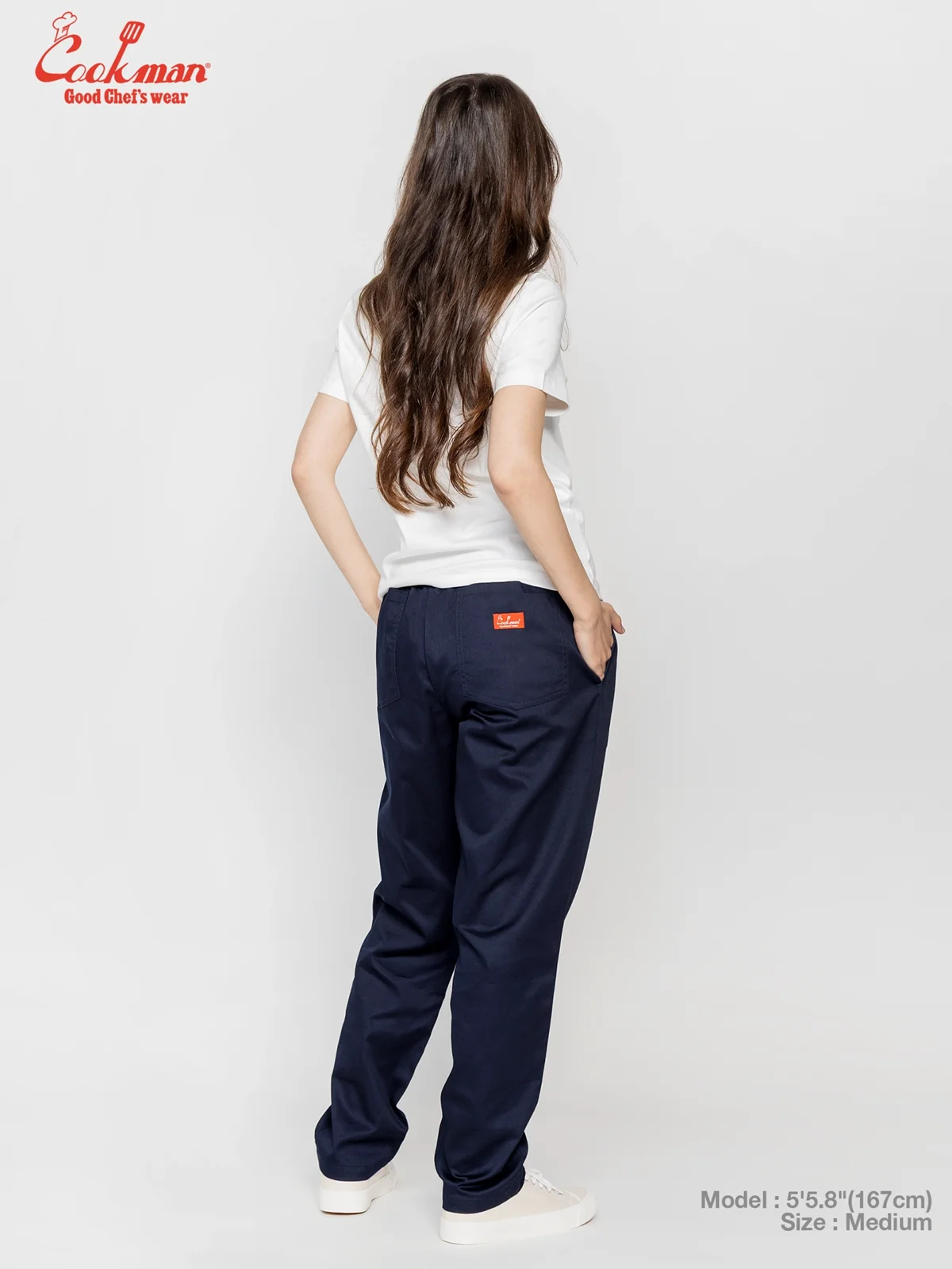 �����եѥ�� Chef Pants Deep Navy
