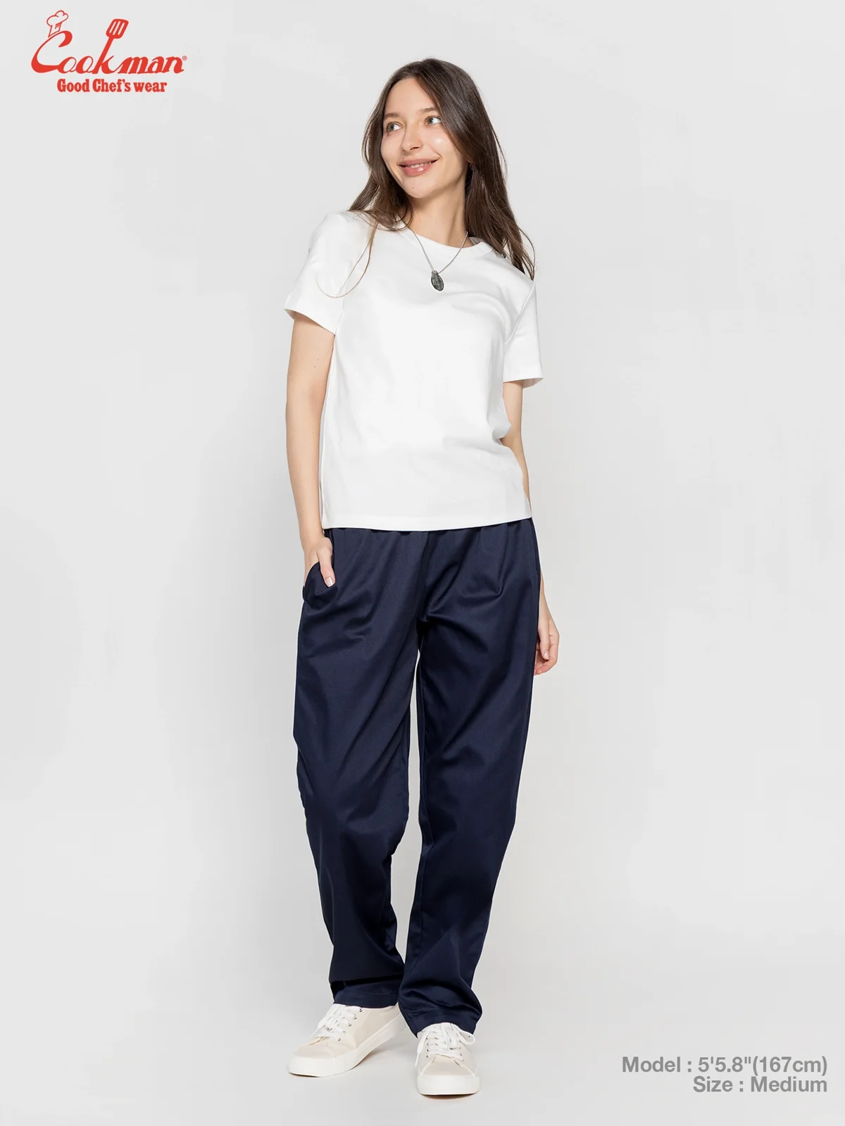 �����եѥ�� Chef Pants Deep Navy
