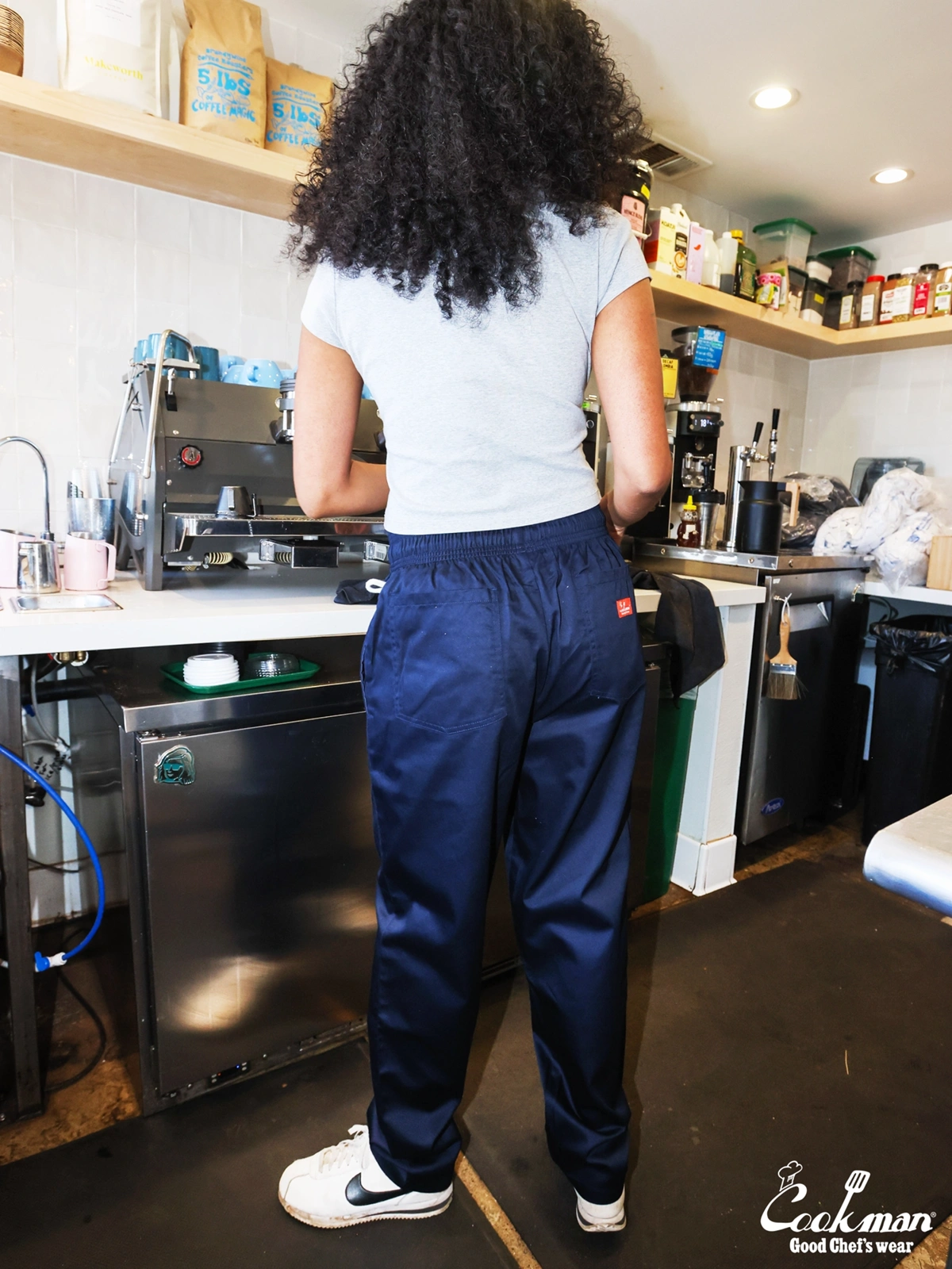�����եѥ�� Chef Pants Deep Navy
