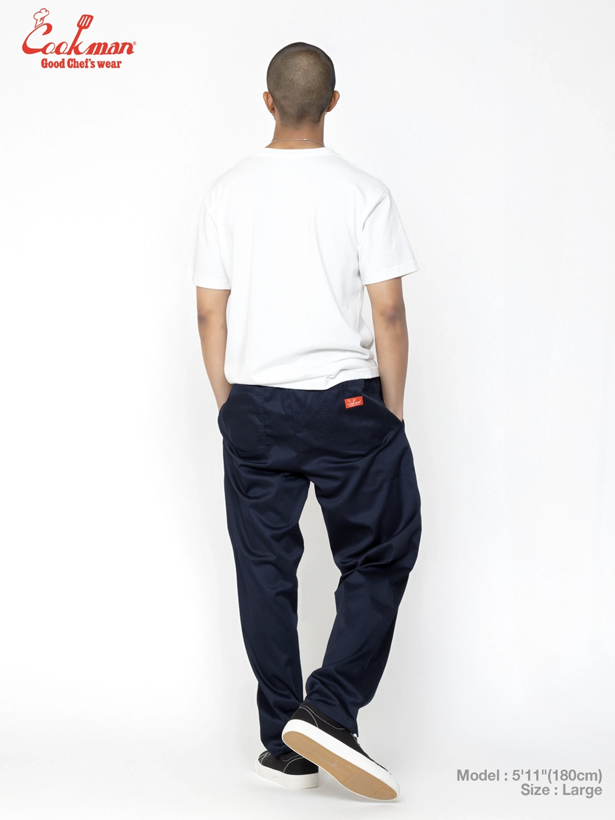 �����եѥ�� Chef Pants Deep Navy