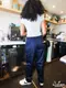 �����եѥ�� Chef Pants Deep Navy