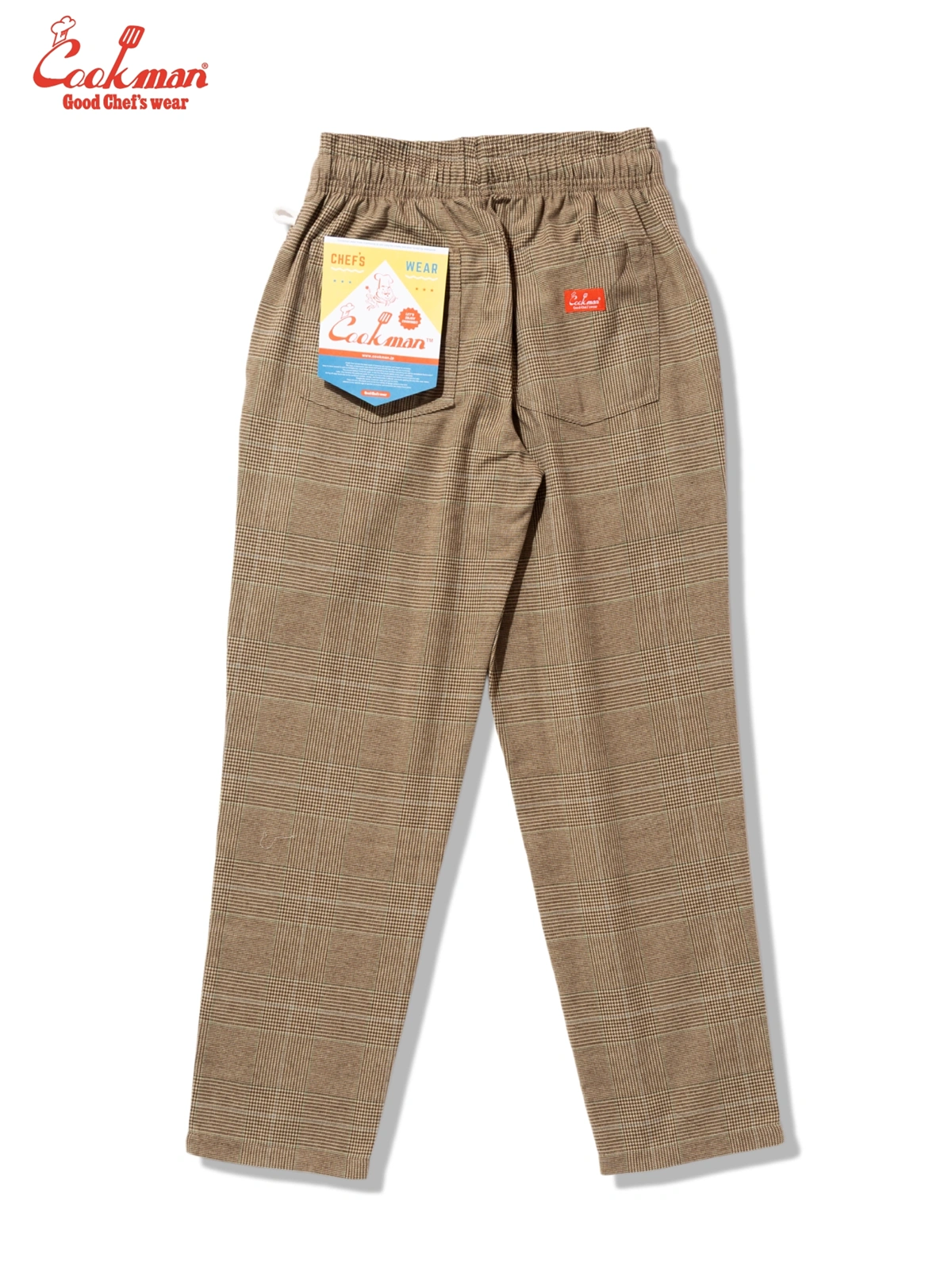 �����եѥ�� Chef Pants Glen Check Brown