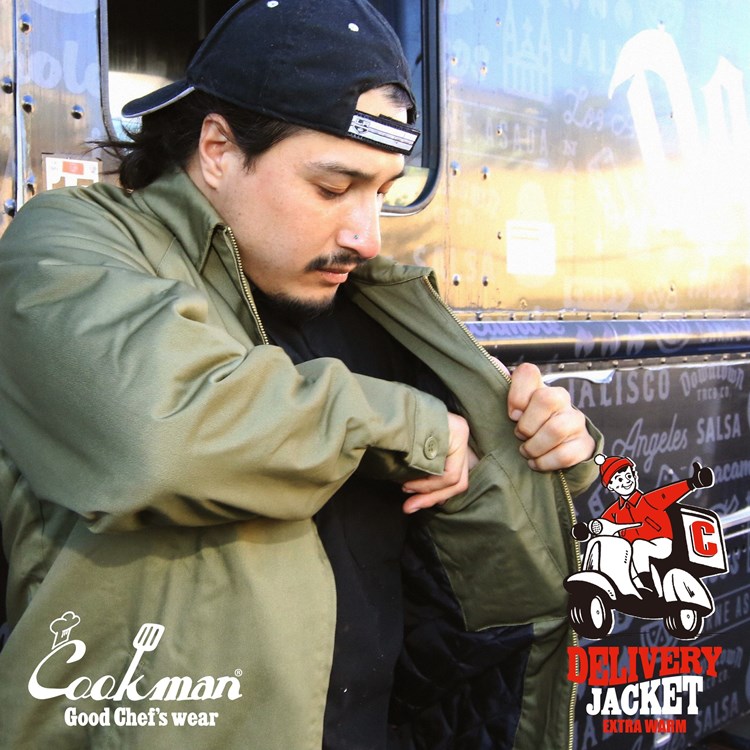 �ǥ�Х꡼���㥱�å� Delivery Jacket EX Warm Khaki