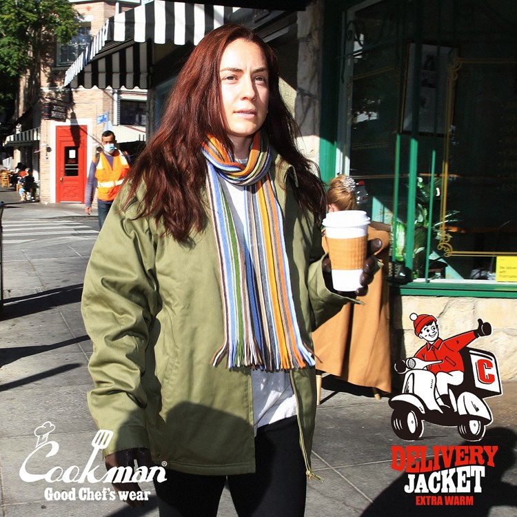 �ǥ�Х꡼���㥱�å� Delivery Jacket EX Warm Khaki