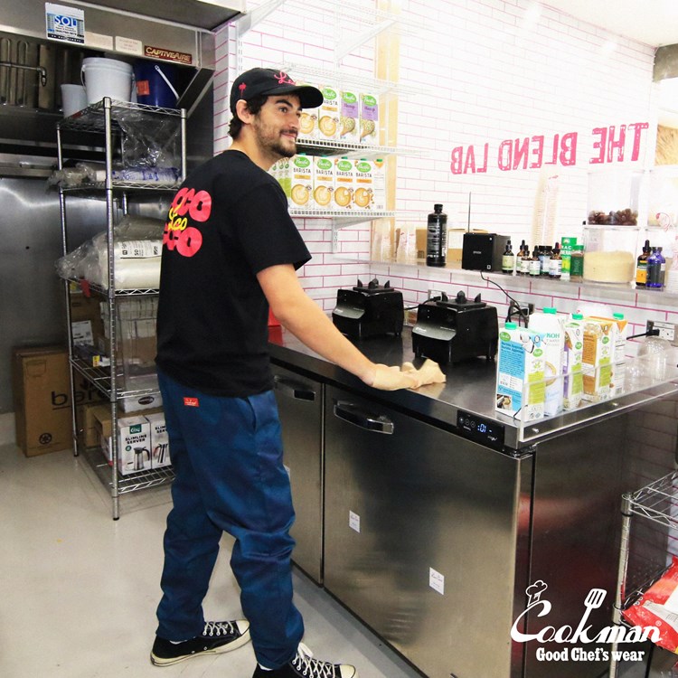 �����եѥ�� Chef Pants Argyle Navy