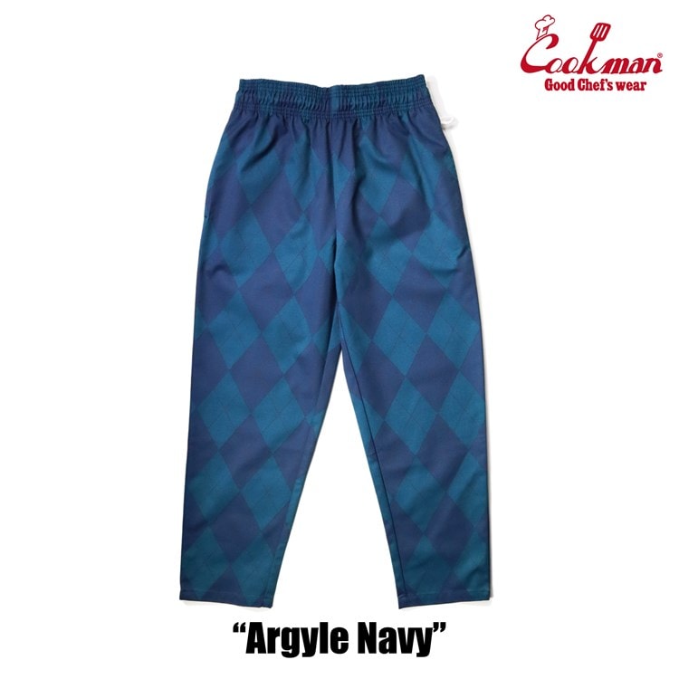 �����եѥ�� Chef Pants Argyle Navy