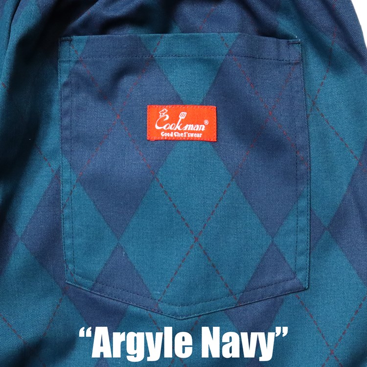 �����եѥ�� Chef Pants Argyle Navy