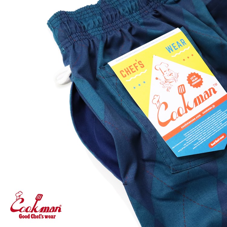 �����եѥ�� Chef Pants Argyle Navy