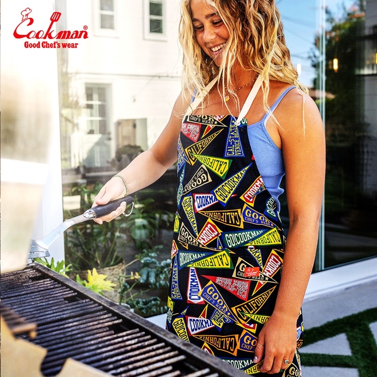 �磻�ɥݥ��åȥ��ץ��� Wide Pocket Apron Pennant