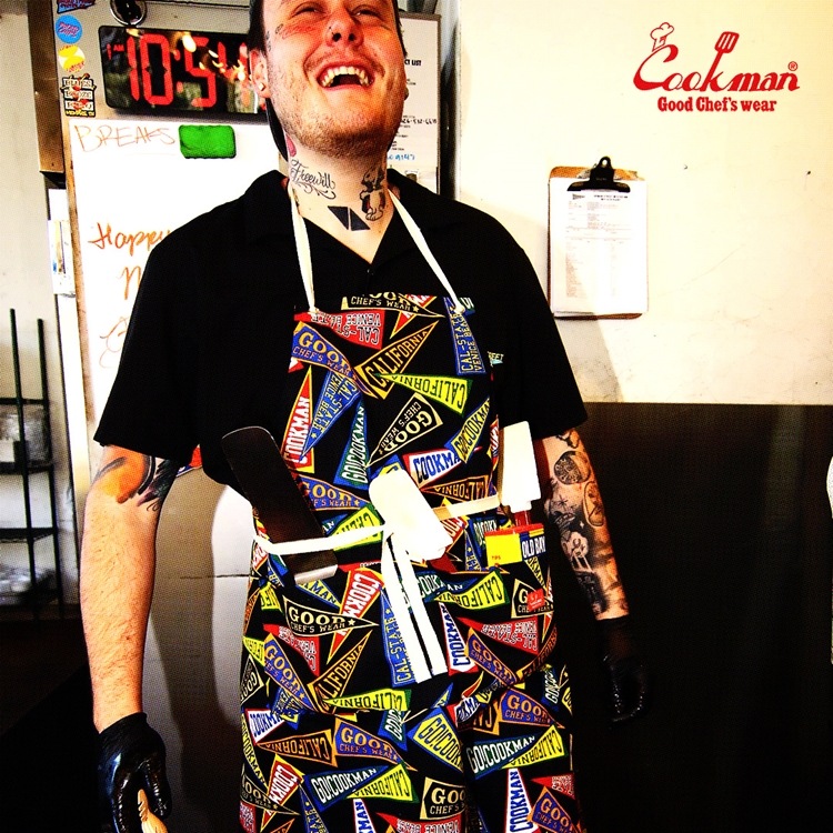 �磻�ɥݥ��åȥ��ץ��� Wide Pocket Apron Pennant