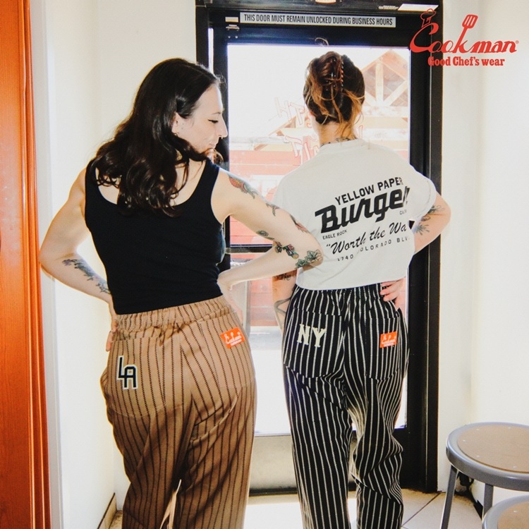 �����եѥ�� Chef Pants Semiwide Negro Leagues NY Black Yankees