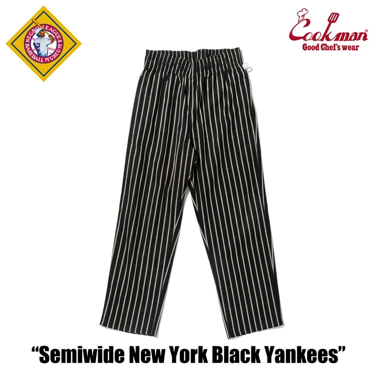 �����եѥ�� Chef Pants Semiwide Negro Leagues NY Black Yankees