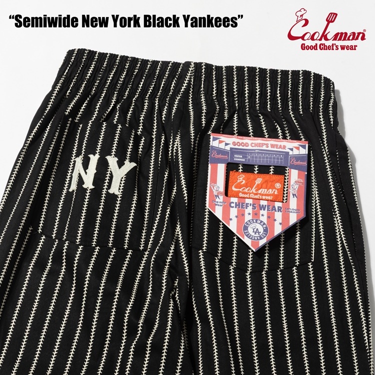 �����եѥ�� Chef Pants Semiwide Negro Leagues NY Black Yankees