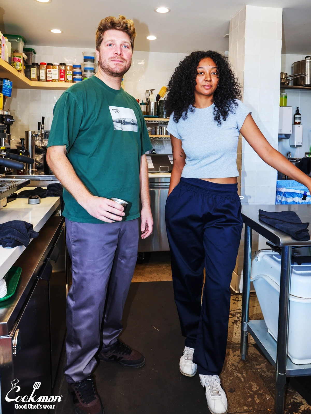 �����եѥ�� Chef Pants Espresso