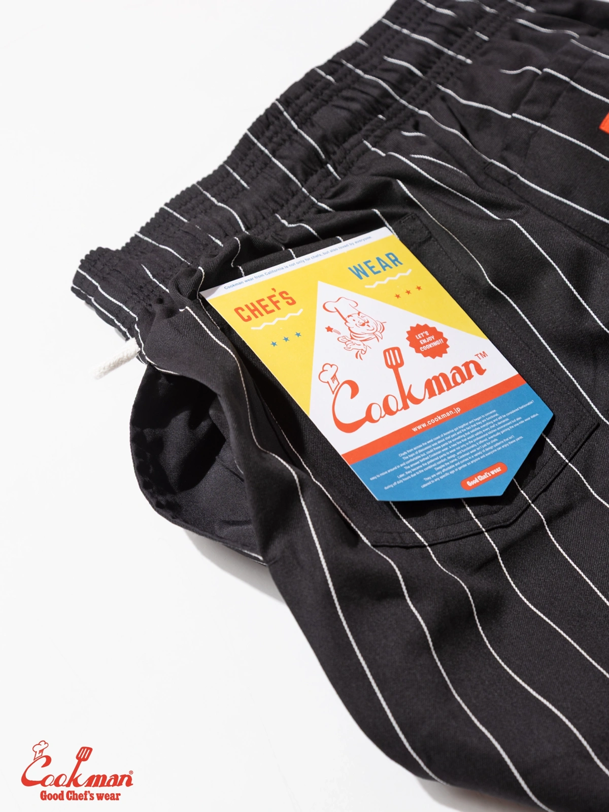 �����եѥ�� Chef Pants Pencil Stripe Black