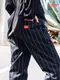 �����եѥ�� Chef Pants Pencil Stripe Black