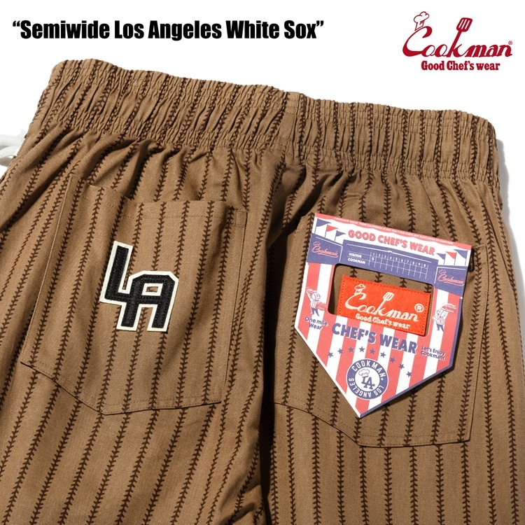 �����եѥ�� Chef Pants Semiwide Negro Leagues LA White Sox