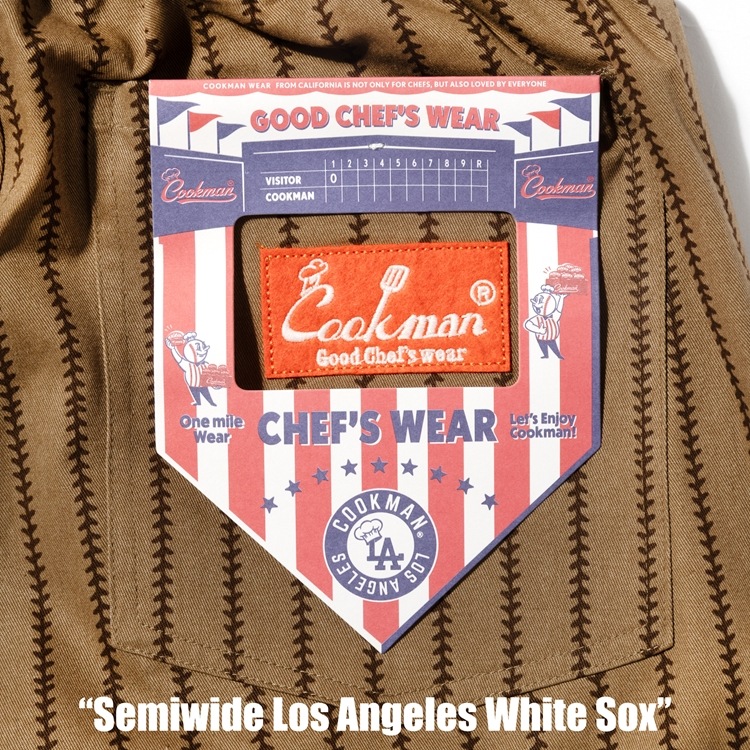 �����եѥ�� Chef Pants Semiwide Negro Leagues LA White Sox