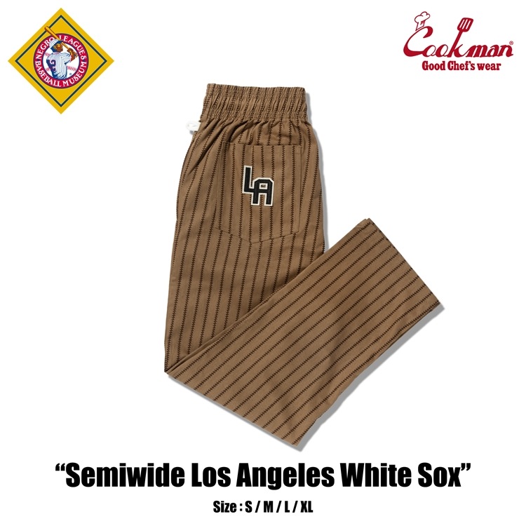 �����եѥ�� Chef Pants Semiwide Negro Leagues LA White Sox