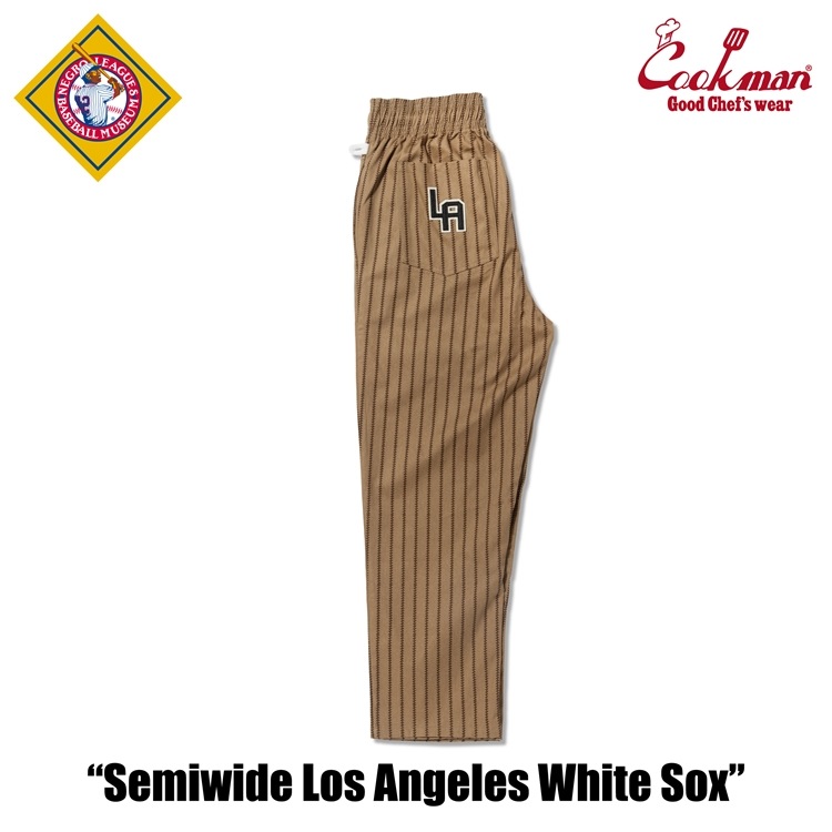�����եѥ�� Chef Pants Semiwide Negro Leagues LA White Sox