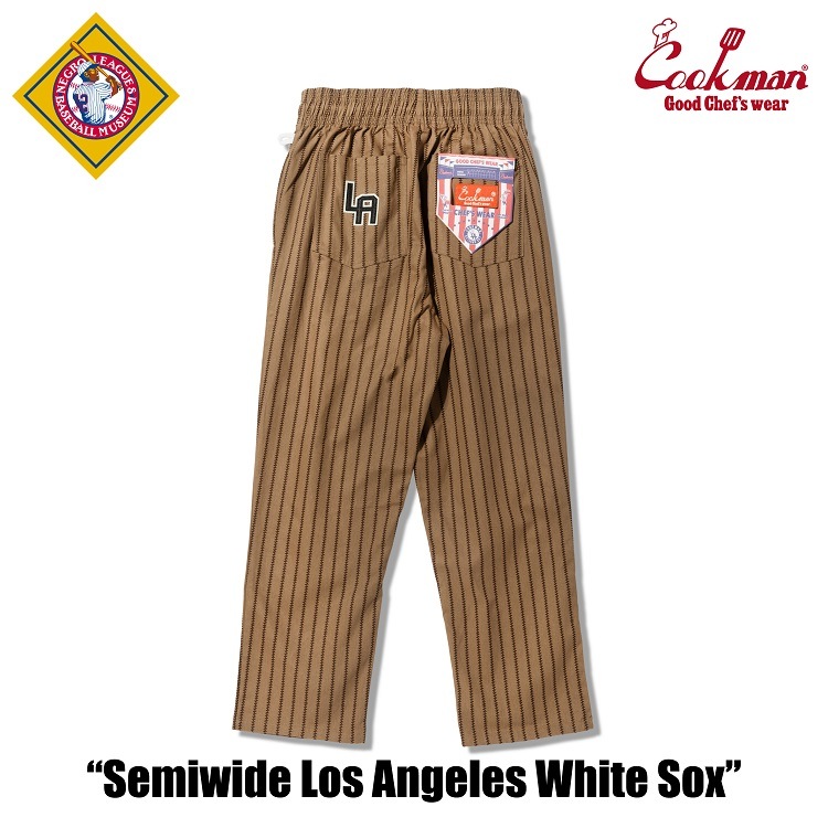 �����եѥ�� Chef Pants Semiwide Negro Leagues LA White Sox
