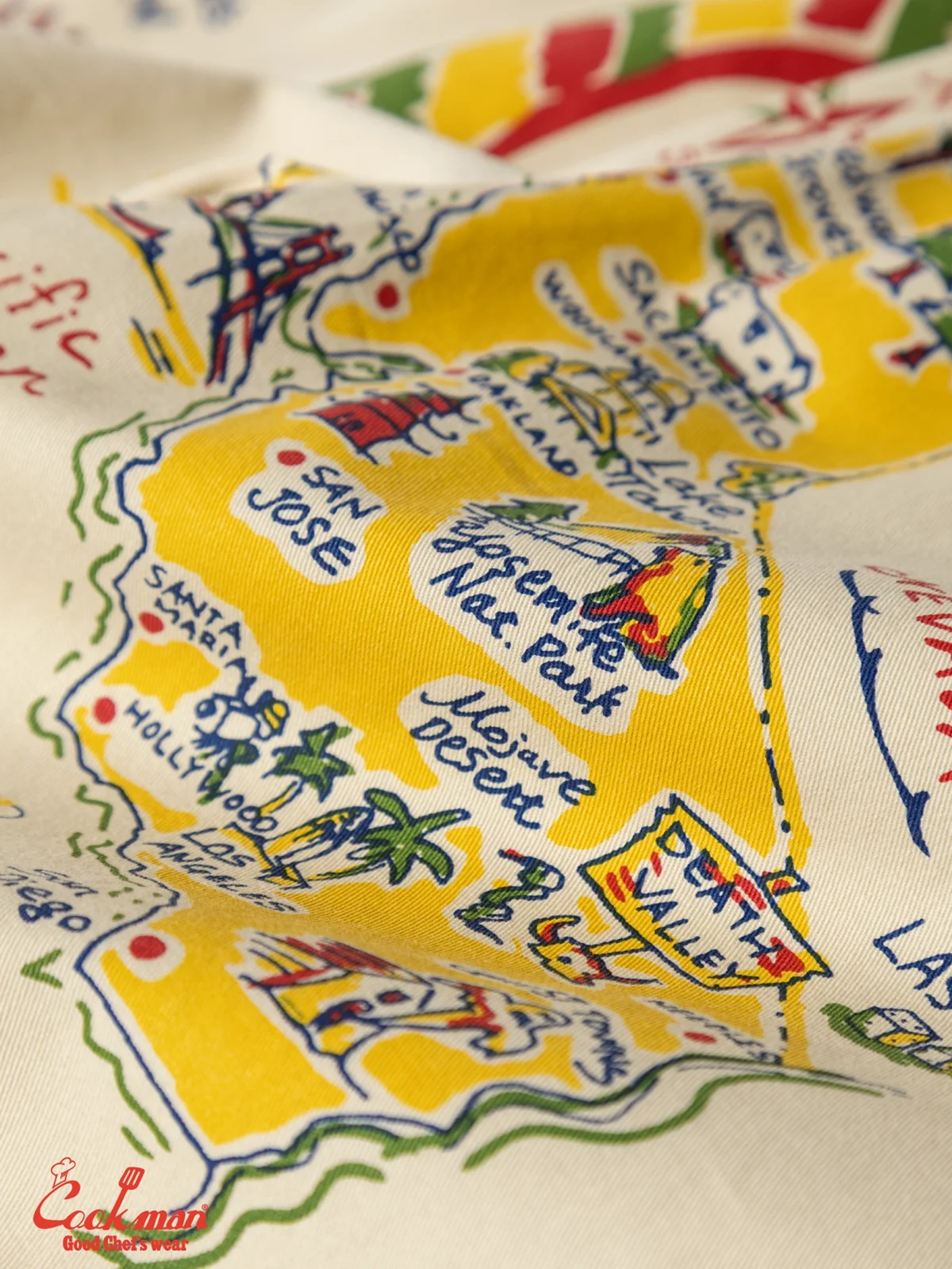 �����եѥ�� Chef Pants Souvenir Map California