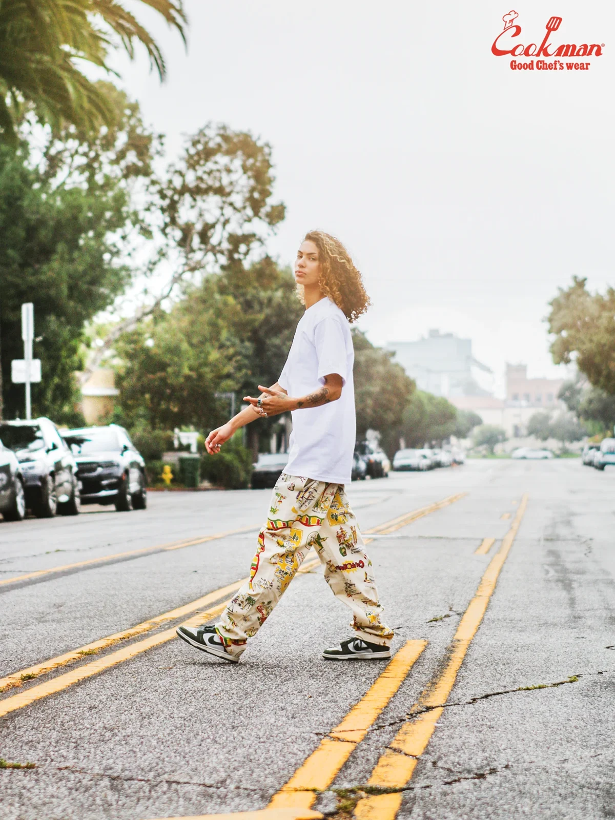 �����եѥ�� Chef Pants Souvenir Map California