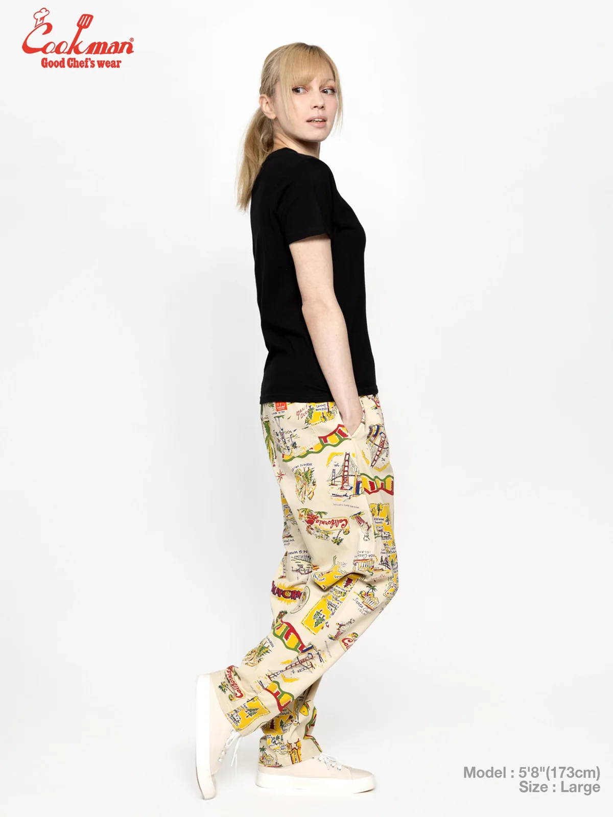 �����եѥ�� Chef Pants Souvenir Map California