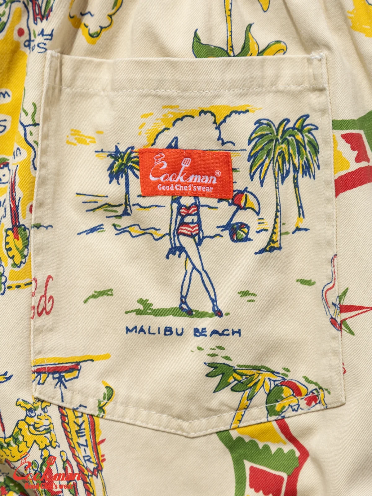 �����եѥ�� Chef Pants Souvenir Map California