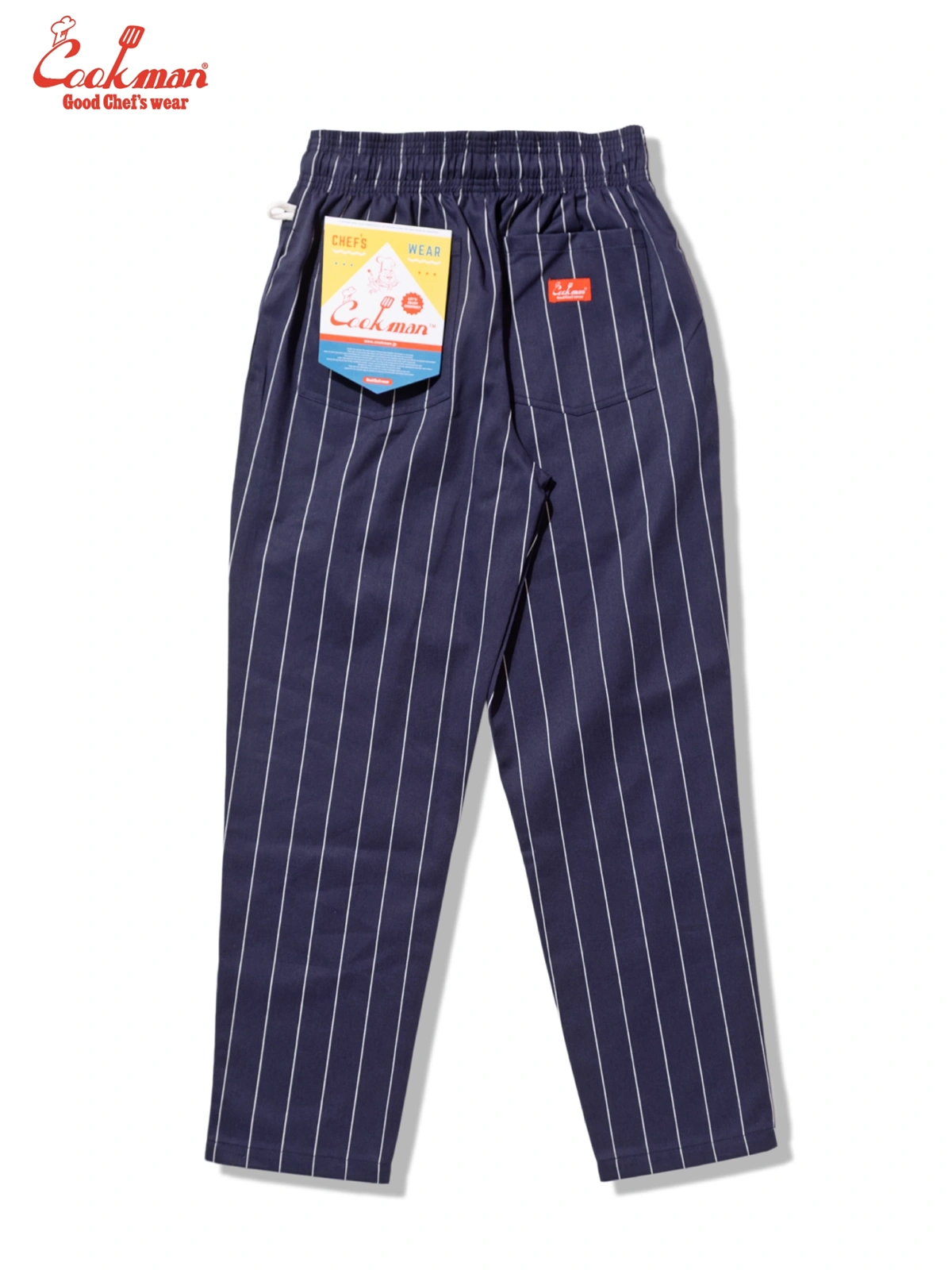 �����եѥ�� Chef Pants Pencil Stripe Navy