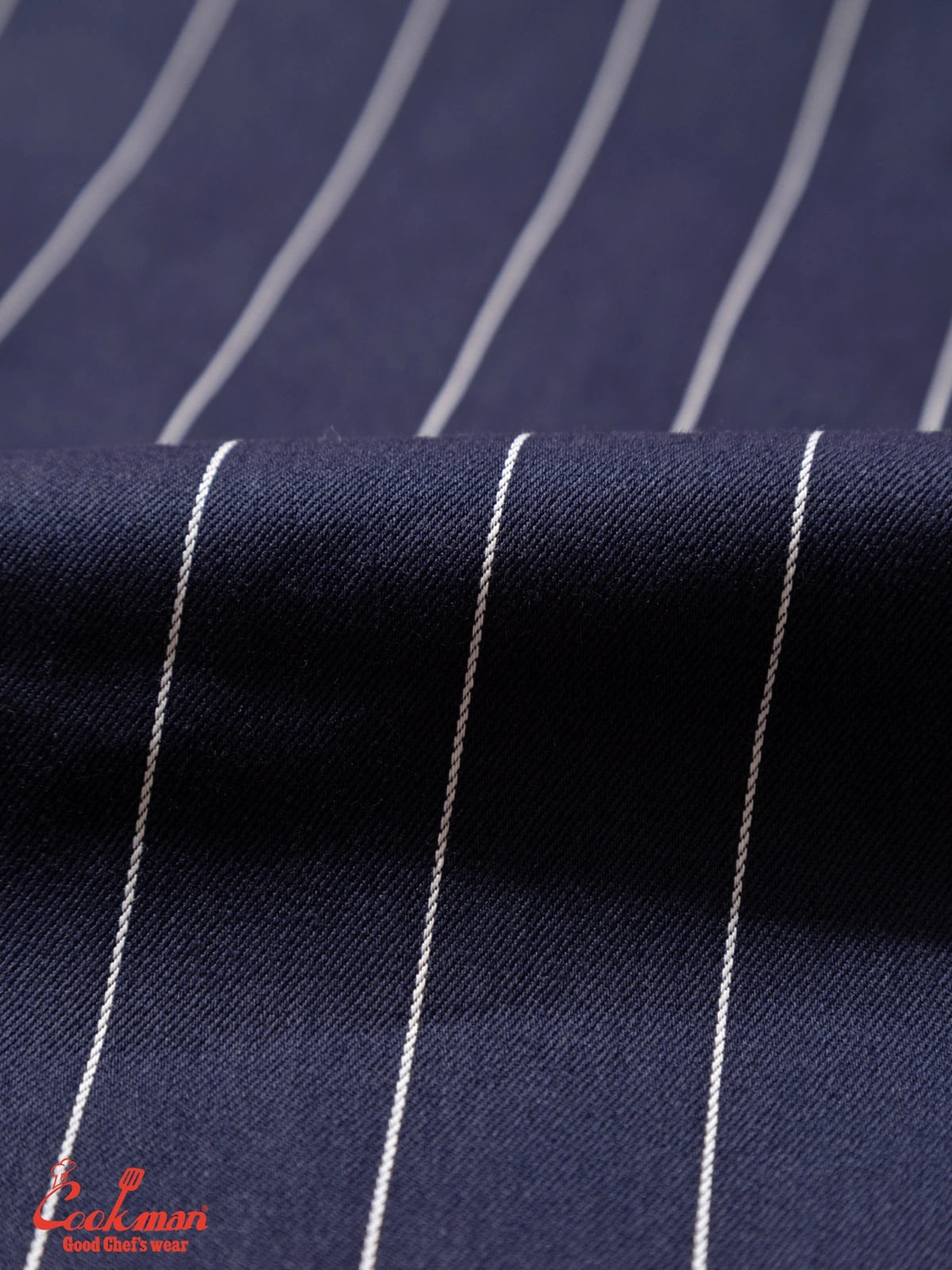 �����եѥ�� Chef Pants Pencil Stripe Navy