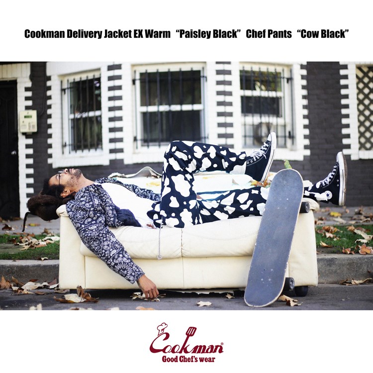 �ǥ�Х꡼���㥱�å� Delivery Jacket EX Warm Paisley Black