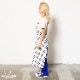 ���󥰥��ץ��� Long Apron Dots White