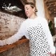 ���󥰥��ץ��� Long Apron Dots White