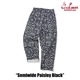 եѥ Chef Pants Semiwide  Paisley Black 
