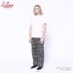 եѥ Chef Pants Semiwide  Paisley Black 