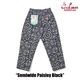 եѥ Chef Pants Semiwide  Paisley Black 
