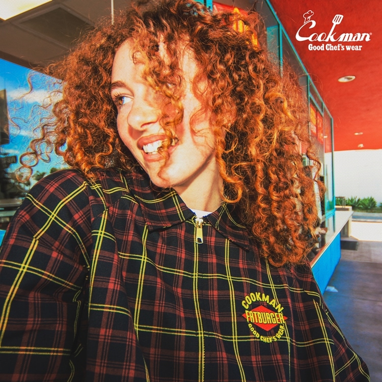 ǥХ꡼㥱å Delivery Jacket FAT Tartan Check