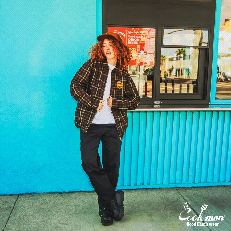 ǥХ꡼㥱å Delivery Jacket FAT Tartan Check