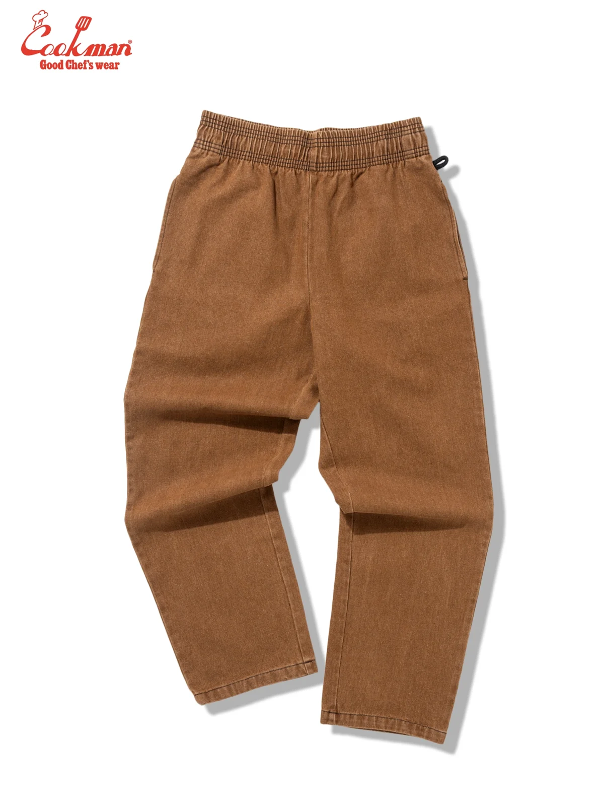 �����եѥ�� Chef Pants Semiwide Denim Brown