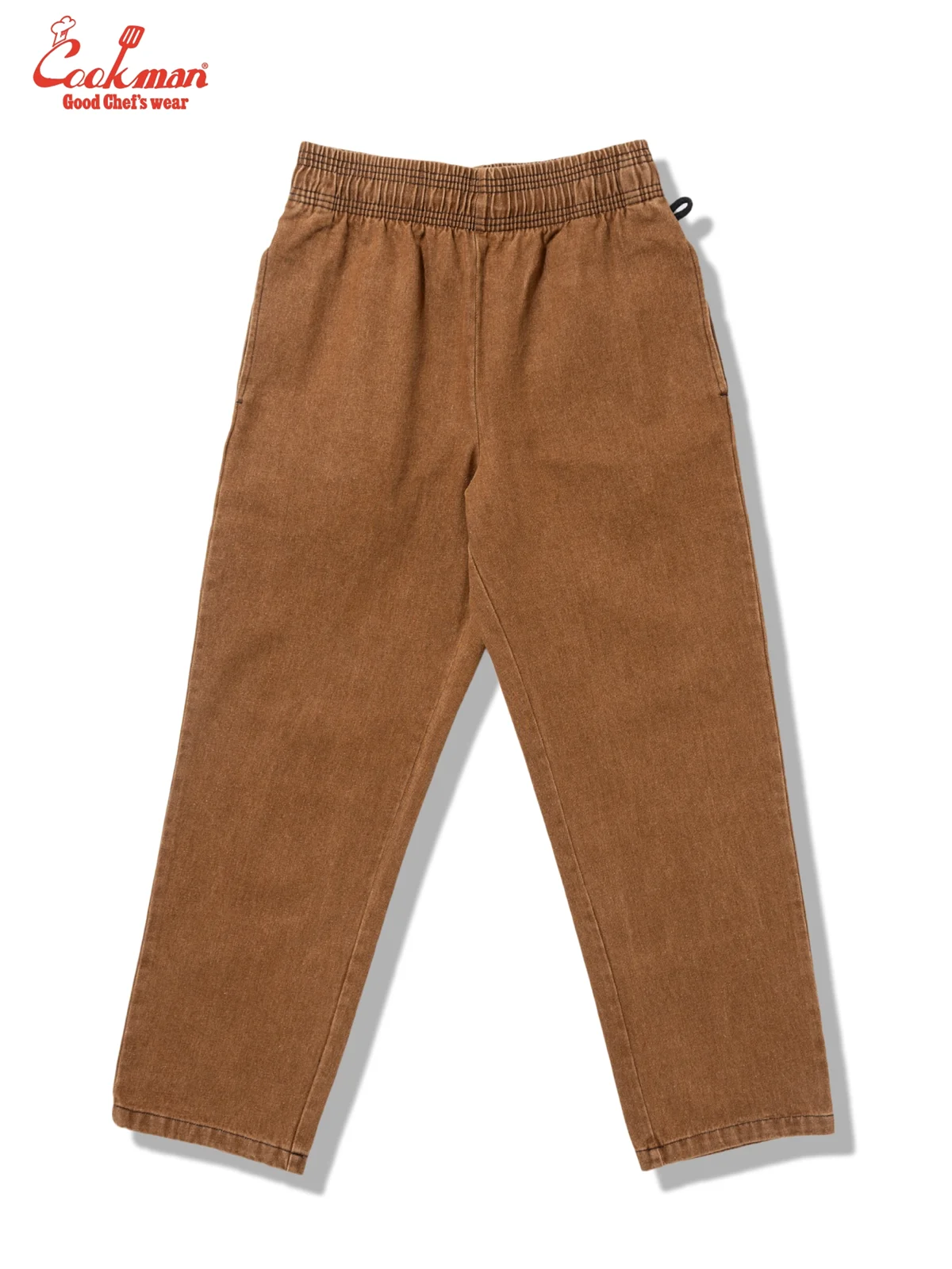 �����եѥ�� Chef Pants Semiwide Denim Brown