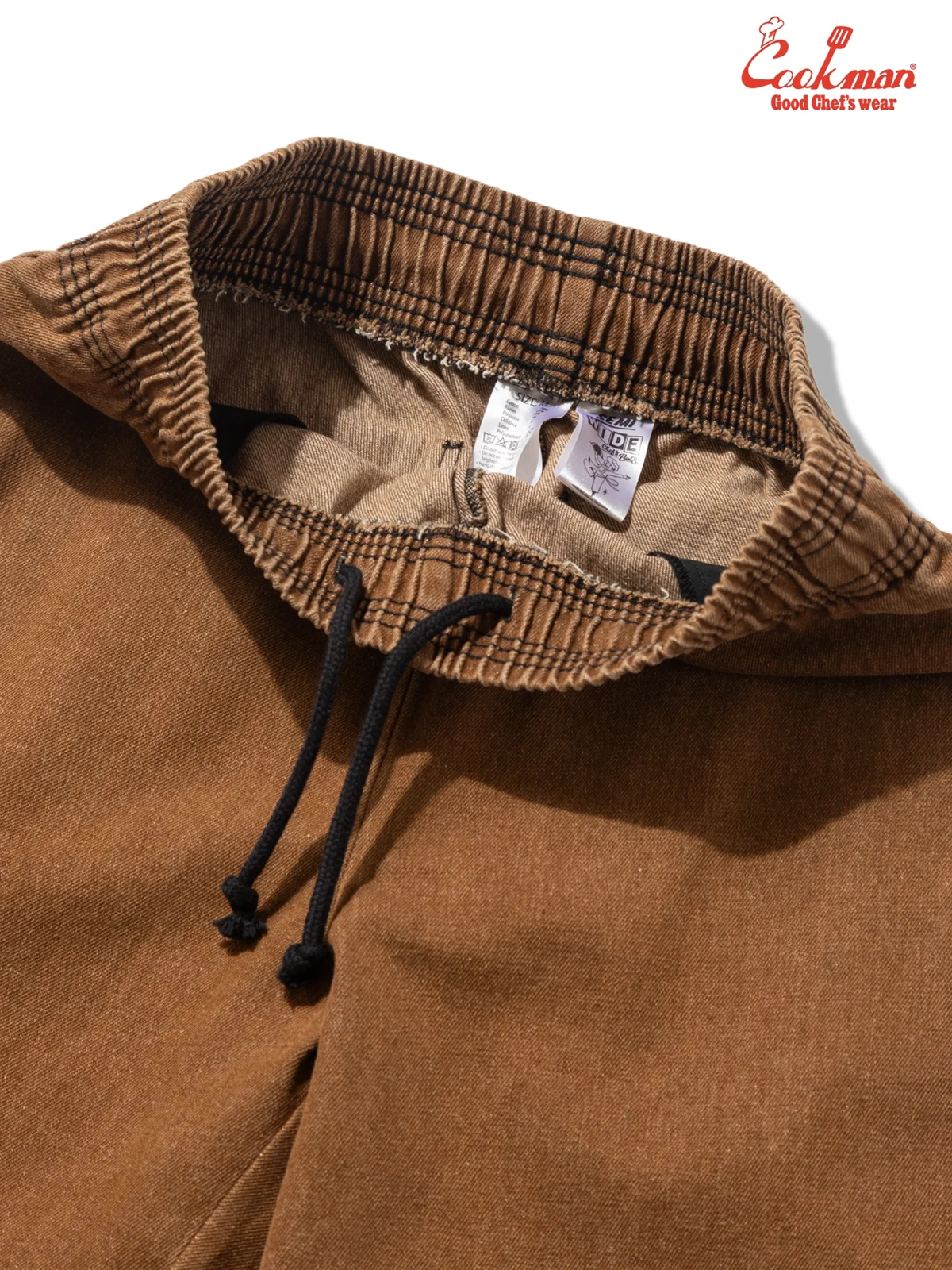 �����եѥ�� Chef Pants Semiwide Denim Brown