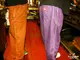 �����եѥ�� Chef Pants Semiwide Denim Brown