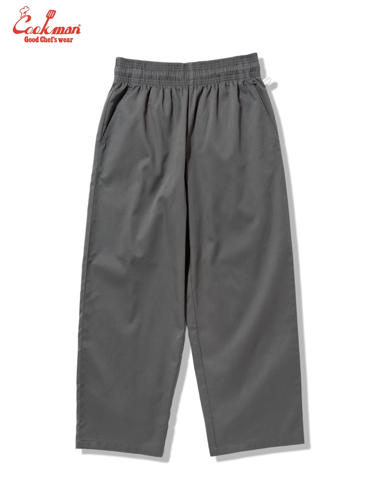 �����եѥ�� Chef Pants High-Wide Charcoal Gray
