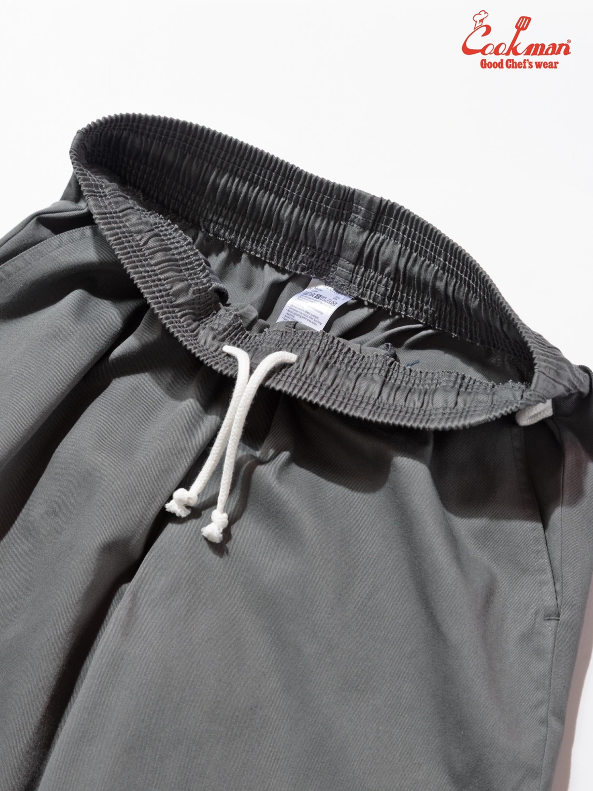�����եѥ�� Chef Pants High-Wide Charcoal Gray