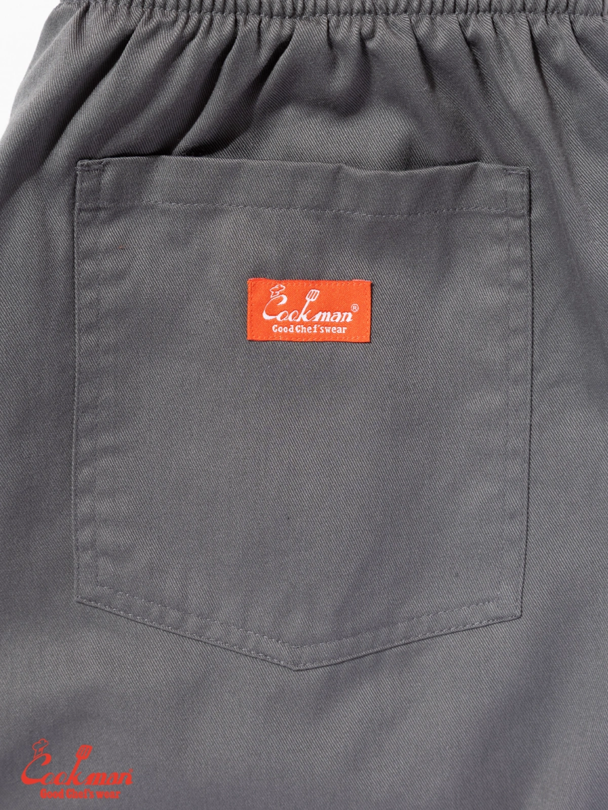 �����եѥ�� Chef Pants High-Wide Charcoal Gray